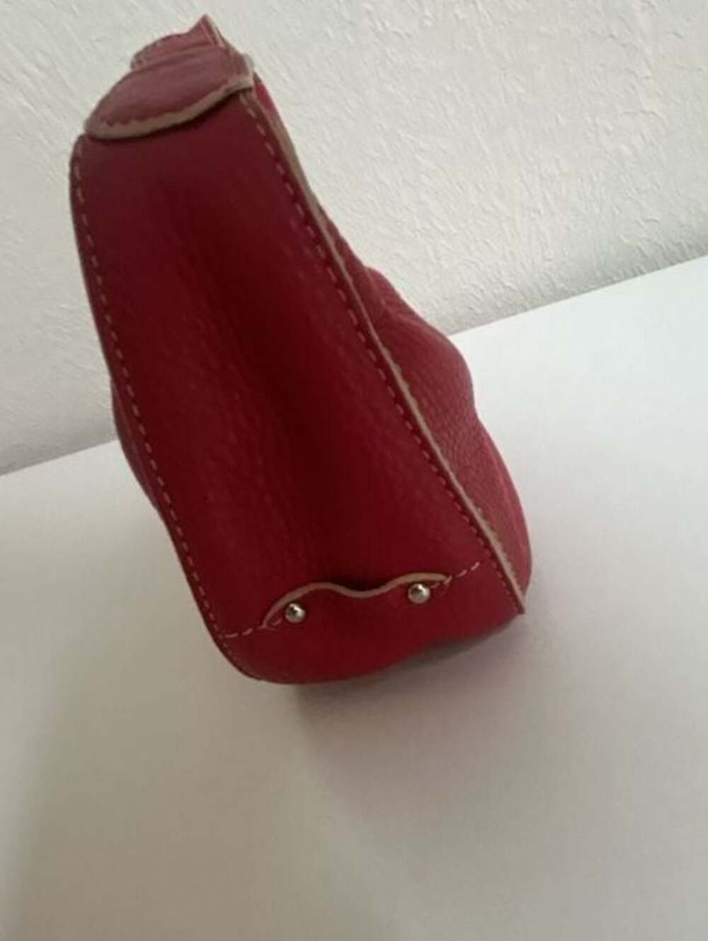 Cole Haan Red Mini Hobo Bag - Picture 11 of 12